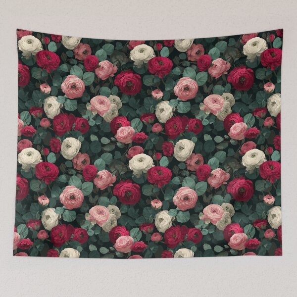 Item preview, Unique Stunning Ranunculus Pattern For Ranunculus Fan designed and sold by RoyalStarsPatts.
