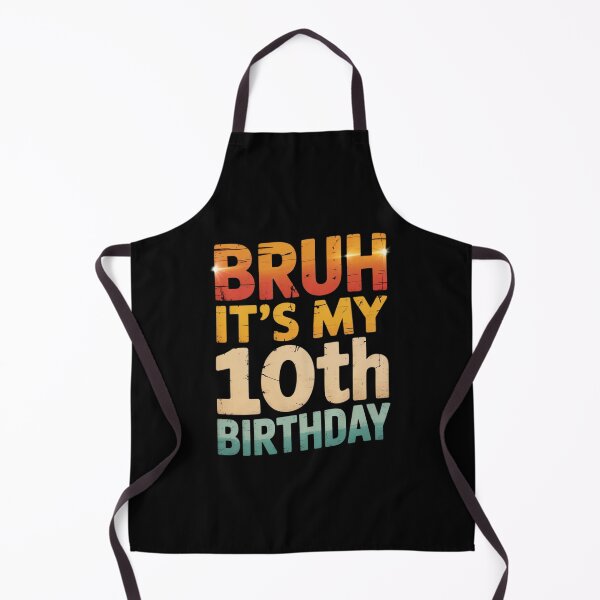 Item preview, Bruh It's My 10th Birthday Son Boy 10 Year Old Birthday designed and sold by HuValverdeArt.