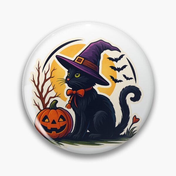 Item preview, Halloween night with Witchy designed and sold by Cat-loveparttime.
