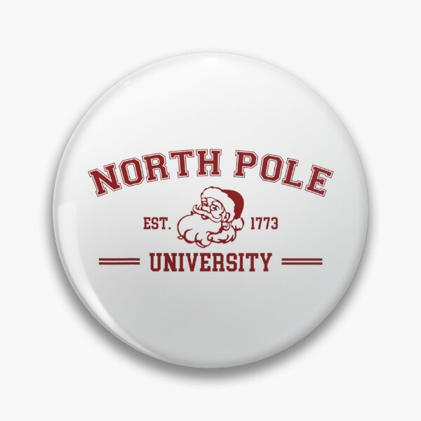 Item preview, North Pole University Vintage Christmas Santa Xmas Retro  designed and sold by Hadley Murphy.