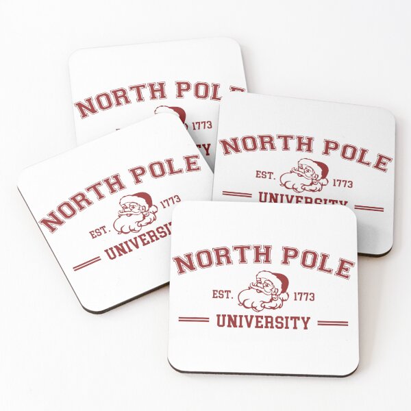 Item preview, North Pole University Vintage Christmas Santa Xmas Retro  designed and sold by Hadley Murphy.
