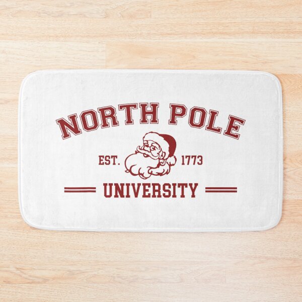 Item preview, North Pole University Vintage Christmas Santa Xmas Retro  designed and sold by Hadley Murphy.