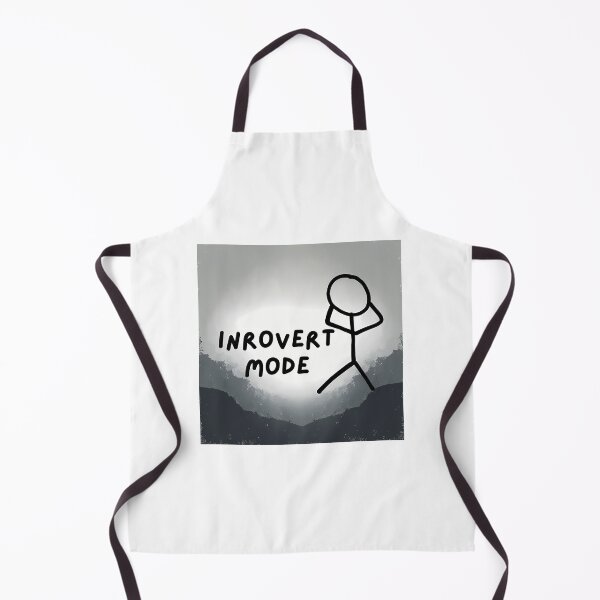 Item preview, Introvert Mode Stickfigure designed and sold by TRLKeownArt.