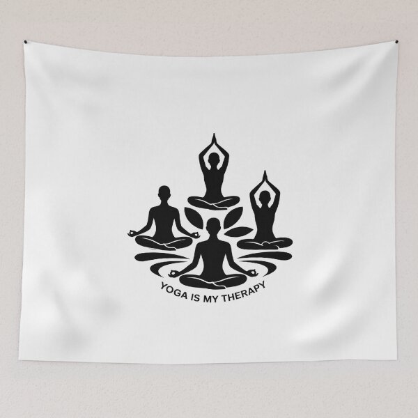 Item preview, Yoga Poses & Mindfulness Zen T-Shirt - Peaceful Balance designed and sold by Reichcorp.