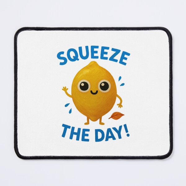 Item preview, Squeeze The Day Cute Lemon Design designed and sold by Liv Solara.