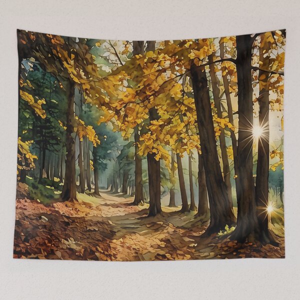 Item preview, Autumn Path designed and sold by tomorrowsart.