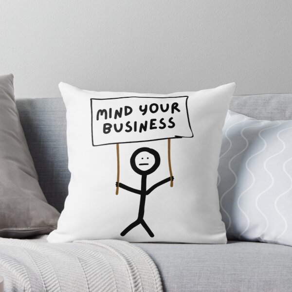 Item preview, Mind Your Business designed and sold by TRLKeownArt.