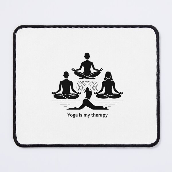 Item preview, Yoga Poses & Mindfulness Zen T-Shirt - Peaceful Balance designed and sold by Reichcorp.