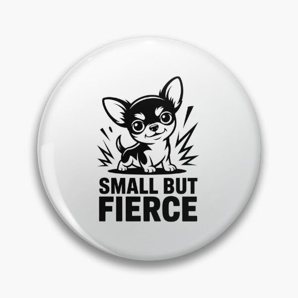 Item preview, Chihuahua Attitude Tees: Small But Fierce Bold Text","SEO Description designed and sold by Reichcorp.