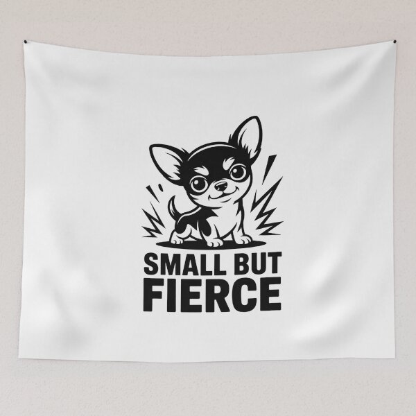 Item preview, Chihuahua Attitude Tees: Small But Fierce Bold Text","SEO Description designed and sold by Reichcorp.