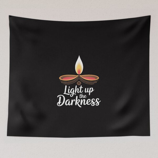 Item preview, Light Up the Darkness – Diwali Diya Design designed and sold by Jollys-ArtShop.
