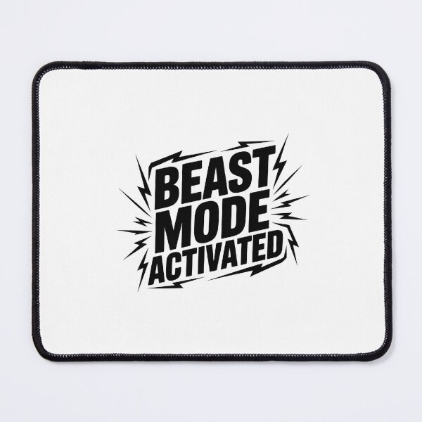 Item preview, Beast Mode Activated - Strong Typography & Bold BW T designed and sold by Reichcorp.