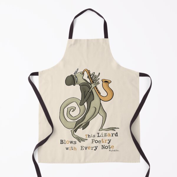 Item preview, Funny Jazz Lizard Saxophonist in Style designed and sold by Pink Writer.