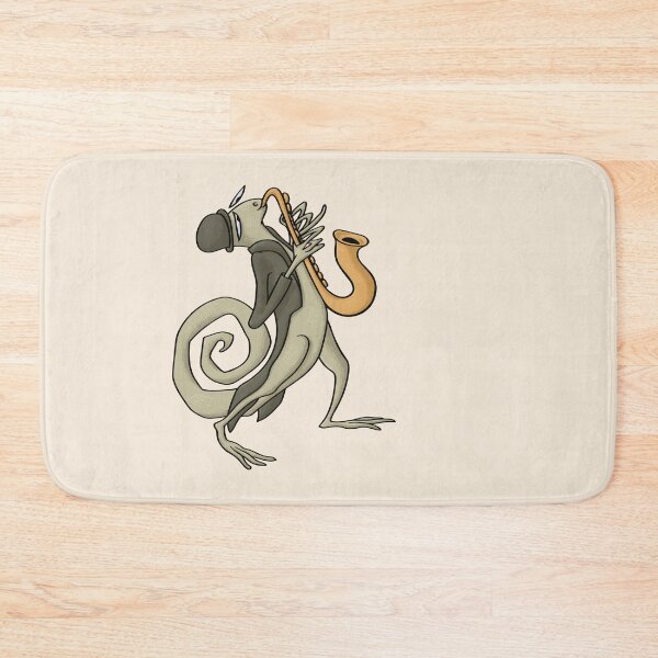 Item preview, Funny Jazz Lizard Saxophonist in Style designed and sold by Pink Writer.