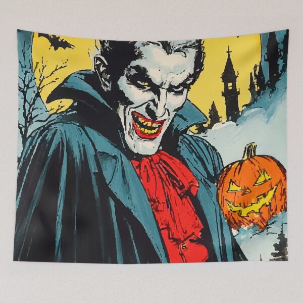 Item preview, Vampire Vintage Art of Halloween designed and sold by Maioriz.