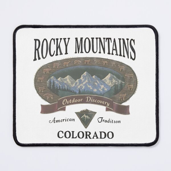 Item preview, Vintage Rocky Mountains designed and sold by dianadouri.