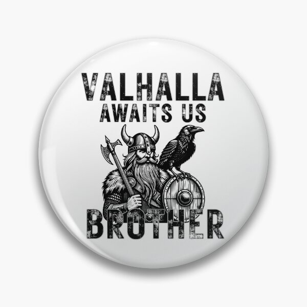 Item preview, Valhalla Awaits – Viking Warrior Design designed and sold by SVALANART.