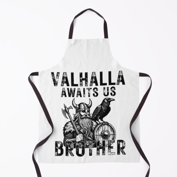 Item preview, Valhalla Awaits – Viking Warrior Design designed and sold by SVALANART.