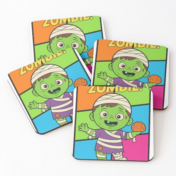 Item preview, "Crazy Baby Zombie Graaarrs!" - Adorable Brain-Loving Little Monster designed and sold by RefiniCoPOD.