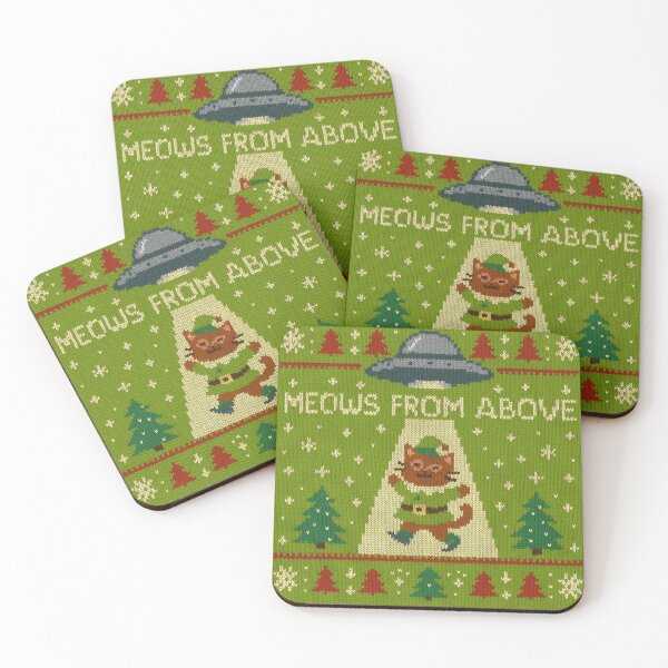 Item preview, Merry Catmas  designed and sold by witgarage.