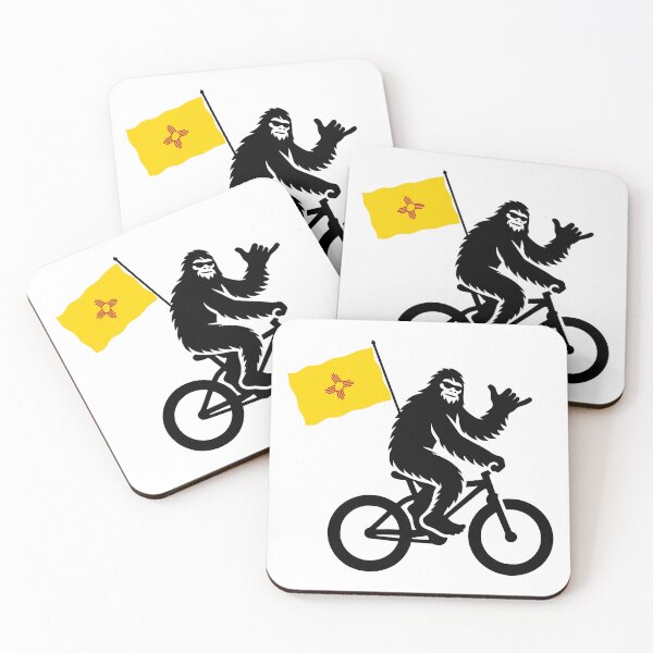 Item preview, Bigfoot Cycling New Mexico Flag designed and sold by Esskay Designs.