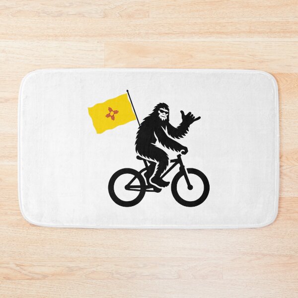 Item preview, Bigfoot Cycling New Mexico Flag designed and sold by Esskay Designs.