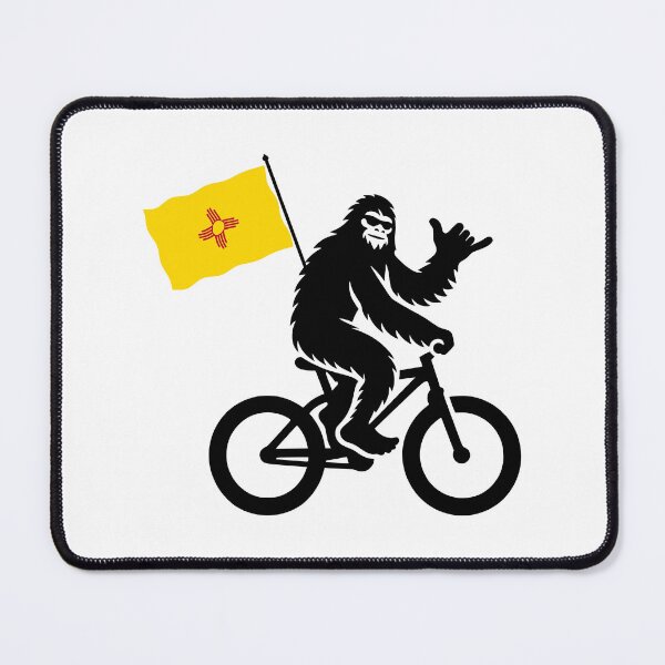 Item preview, Bigfoot Cycling New Mexico Flag designed and sold by Esskay Designs.