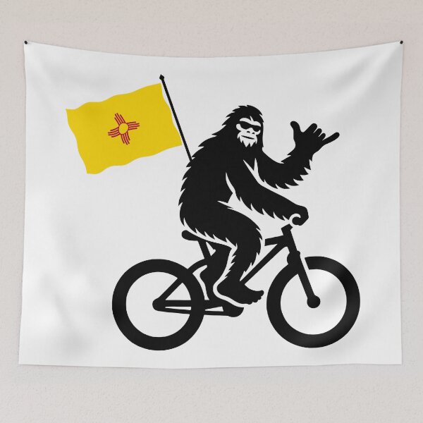 Item preview, Bigfoot Cycling New Mexico Flag designed and sold by Esskay Designs.