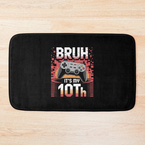 Item preview, Kids Bruh It's My 10th Birthday Gamer Geek Turning 10 Year Old  designed and sold by GGrizeldaRivas.