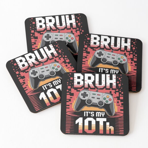 Item preview, Kids Bruh It's My 10th Birthday Gamer Geek Turning 10 Year Old  designed and sold by GGrizeldaRivas.