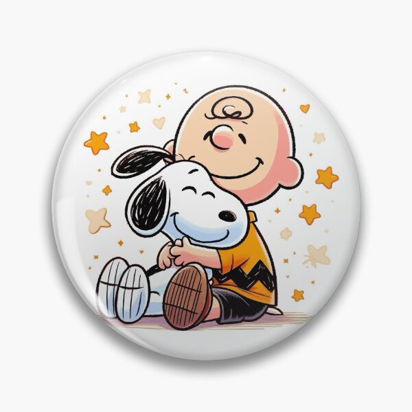Item preview, Charlie Brown and Snoopy Cuddle designed and sold by Wjjq13Xenops.
