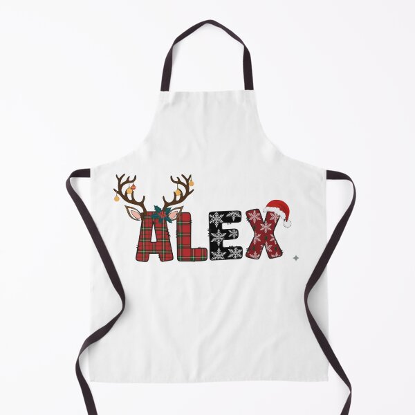 Item preview, Alex Christmas Antlers Typography designed and sold by Illustrated Faith.