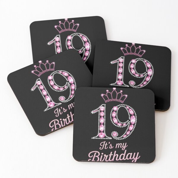 Item preview, 19 It's My Birthday 19th Birthday 19 Years Old Bday  designed and sold by GGrizeldaRivas.
