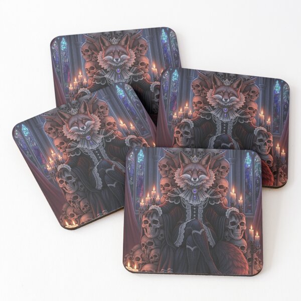 Item preview, Shadow Queen's Fox Throne designed and sold by FoxVibes.