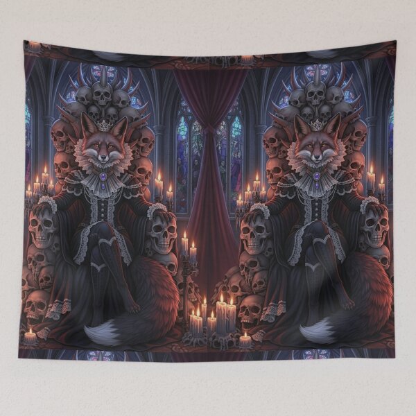 Item preview, Shadow Queen's Fox Throne designed and sold by FoxVibes.
