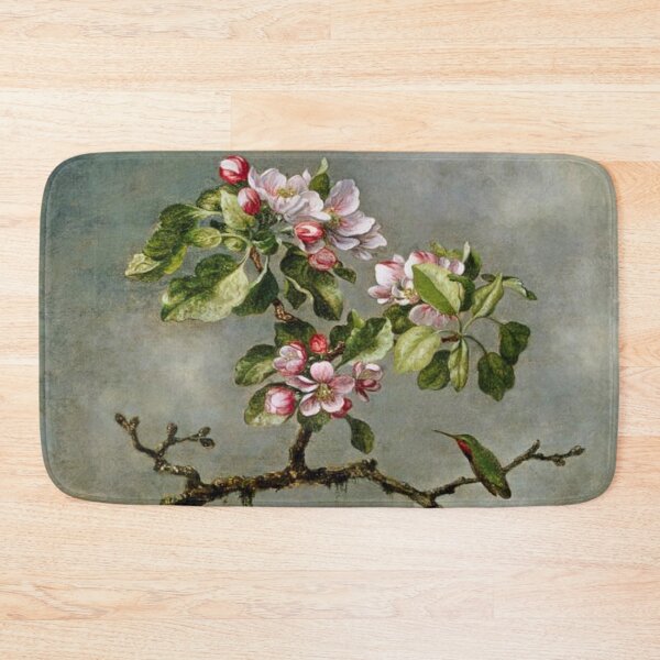 Item preview, Apple Blossoms and a Hummingbird designed and sold by SharonTheFirst.