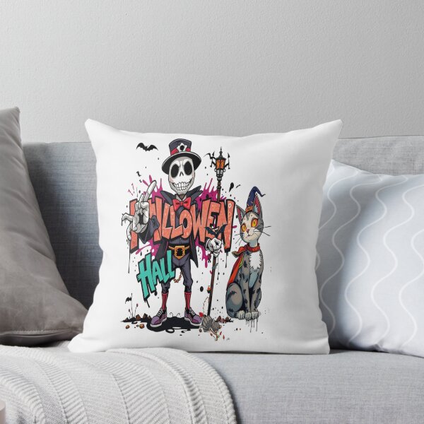 Item preview, halloween cat horror art graffiti  designed and sold by atomsama.