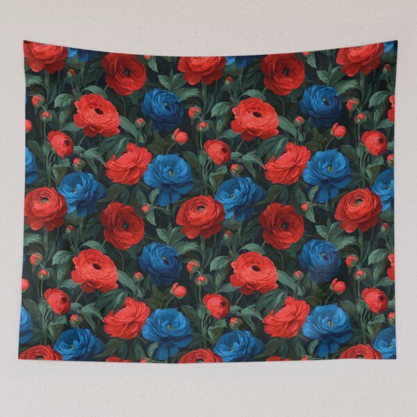 Item preview, Bold Charming Ranunculus Pattern For Wedding Celebration designed and sold by RoyalStarsPatts.