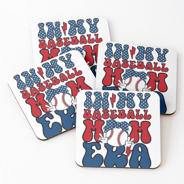 Item preview, Retro Baseball Mom  American Stars & Stripes designed and sold by Oniyasha.