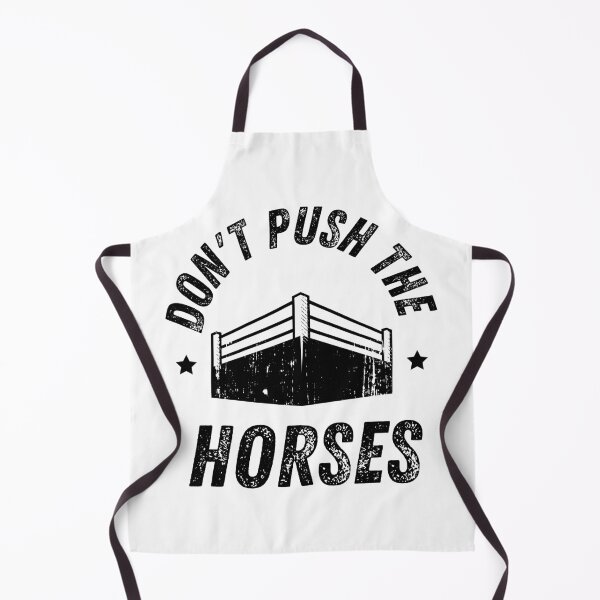 Item preview, Don't Push the Horses – Martial Arts Humor Tee designed and sold by SVALANART.