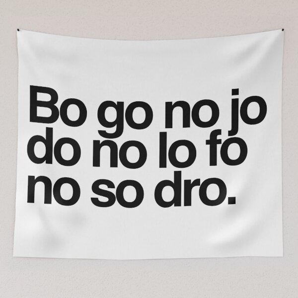 Item preview, Judoon proverb designed and sold by Intergalactic Supermarket.