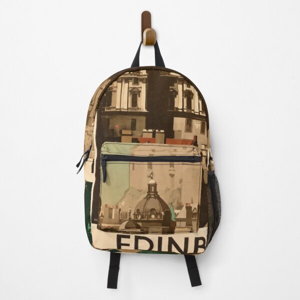 Item preview, Vintage Edinburgh Travel Poster | Art Deco Style | Fred Taylor Design | Iconic Architecture | Railway Promotion & History designed and sold by artofuniverse.