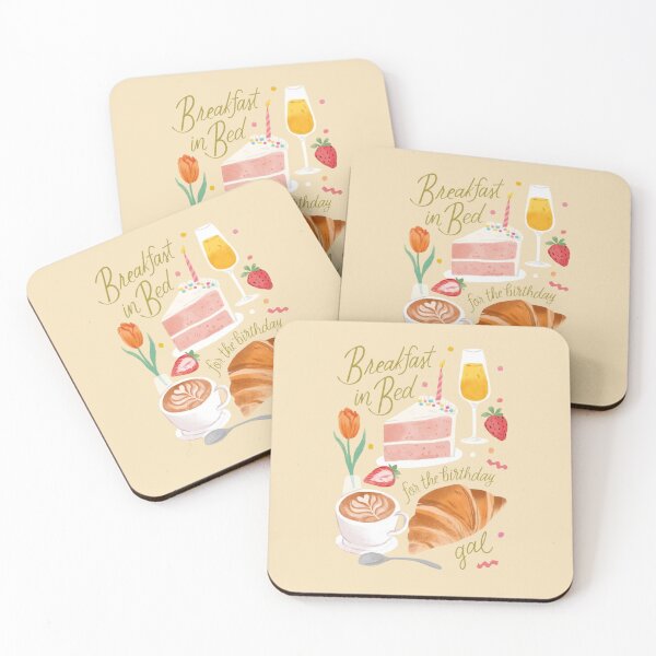 Item preview, Birthday Breakfast in Bed designed and sold by Oniyasha.