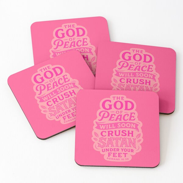 Item preview, Romans 16:20 The God Of Peace Will Soon Crush Satan Under Your Feet designed and sold by plushism.