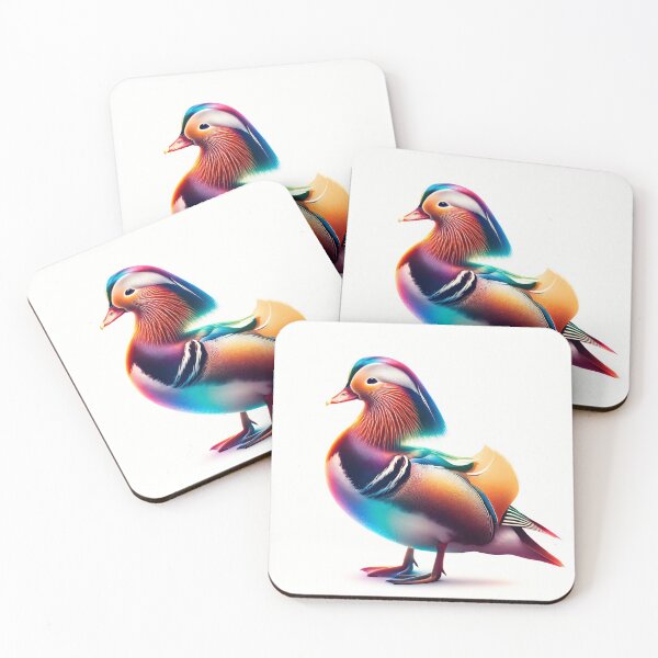 Item preview, Rainbow luminous mandarin duck 7, Animal designed and sold by RAINBOWGLASS.