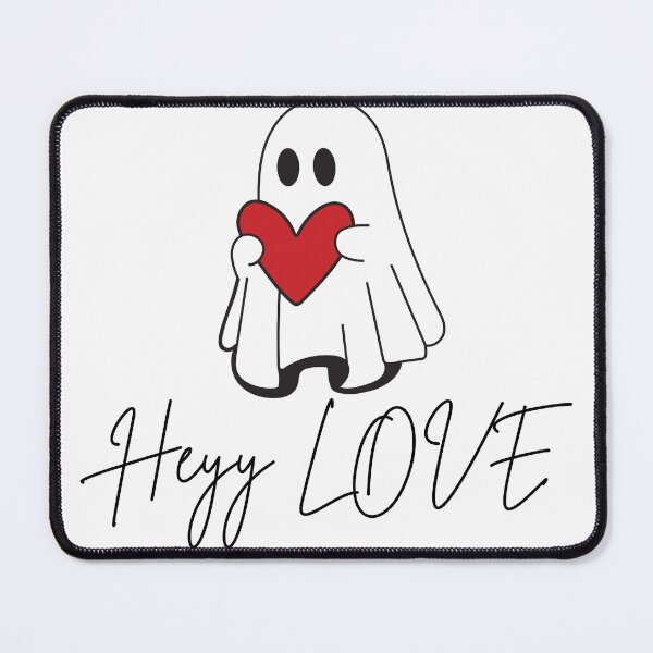 Item preview, Ghost Love – Cute Minimal Valentine Design designed and sold by Neverruthless.