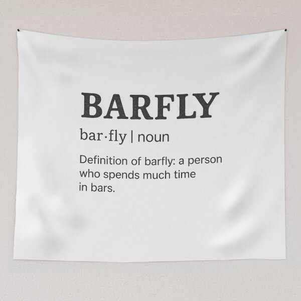 Item preview, Barfly Definition Shirt – Funny Drinking Dictionary Tee for Bar Lovers designed and sold by DailyDrivesct.