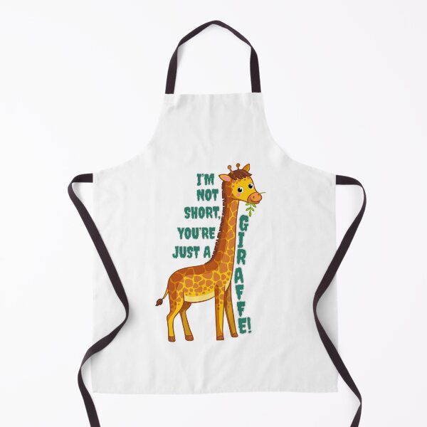 Item preview, I’m Not Short, You’re Just a Giraffe – Funny Cute Giraffe Design designed and sold by drdoodle92 Art.