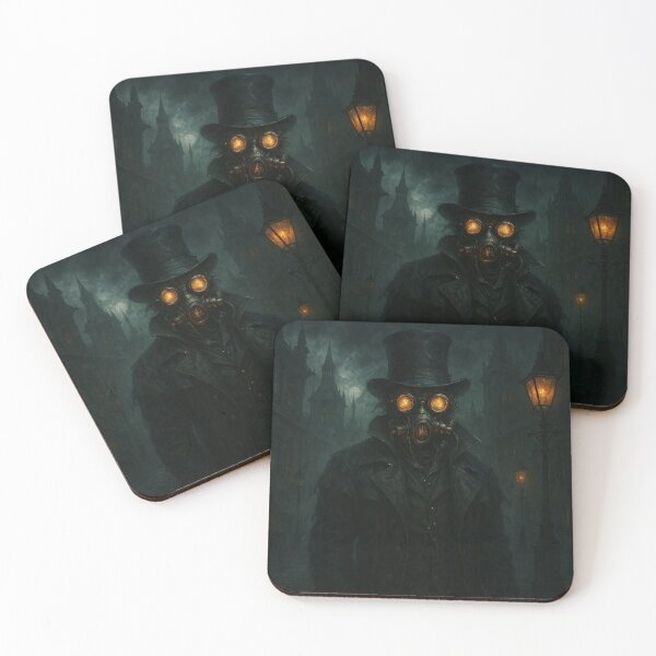 Item preview, The Watcher of the Gaslight District designed and sold by Web Hobey Digital.