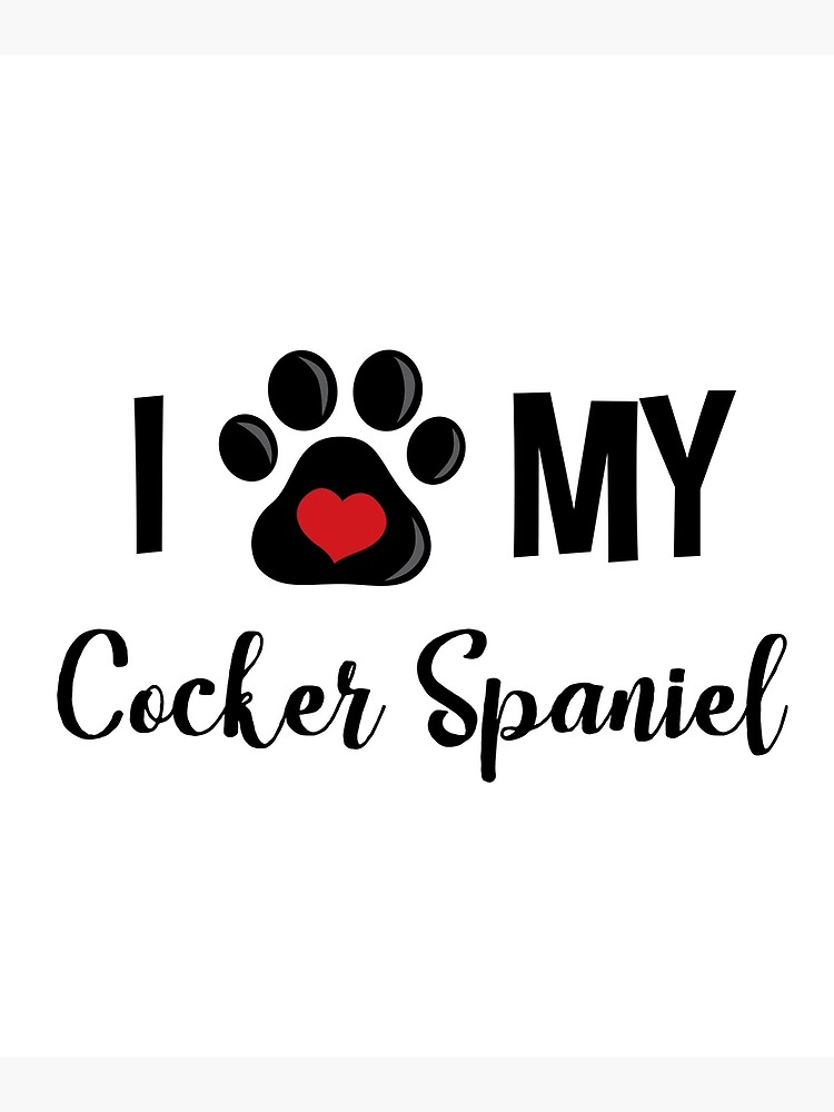 I love sales cocker spaniels